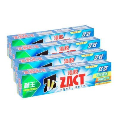 狮王 渍脱双效牙膏4支装150g