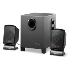 EARISE 雅兰仕 AL-930 多媒体笔记本台式电脑音箱 2.1低音炮有源音响(黑色)