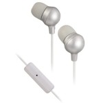 JVC杰伟世 HA-FR36-S Marshmallow苹果线控入耳耳机 银色