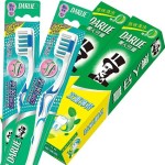 黑人 双重薄荷牙膏175g*2+牙刷*2