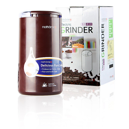 nathome 北欧欧慕 电动家用咖啡机 不锈钢磨豆器 NMD266
