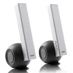 EDIFIER漫步者 E10 桌面音箱 银色