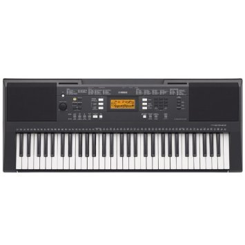 YAMAHA雅马哈 PSR-E343 61键便携式电子琴 黑色