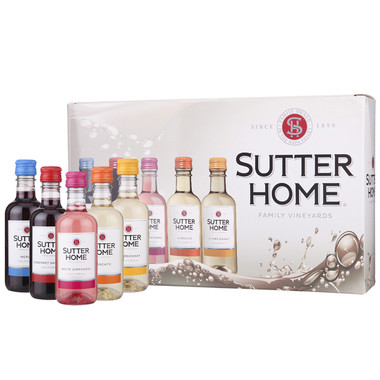 Sutter Home 舒特家族葡萄酒礼盒装 187ml X 5 美国进口
