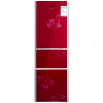 Homa 奥马 BCD-192UB 192升 三开门冰箱 (新雅红)