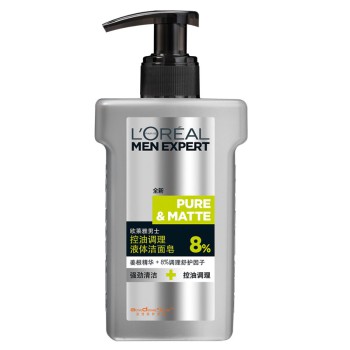 LOREAL 欧莱雅 男士控油调理液体洁面皂 150ml