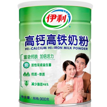 伊利 高钙高铁成人奶粉