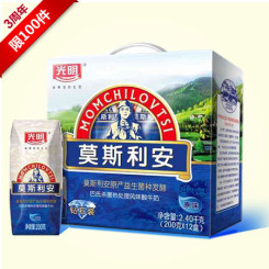 9月24日10点开抢:光明 莫斯利安酸奶 200ml*12