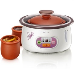 Bear小熊 DDZ-118TA1电炖锅 1锅3胆紫陶炖盅1.8L