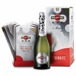 Martini马天尼 起泡酒 阿斯蒂 微时代冰桶礼盒750ml 意大利进口