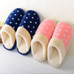 Yikalan 伊卡兰 情侣居家厚底防滑保暖棉拖鞋 6色可选