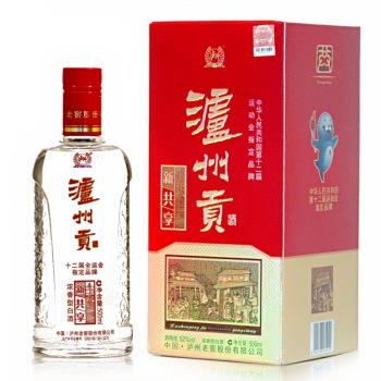泸州老窖 泸州贡新共享 52度 500ml