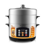 longde龙的 NK-ZL301D电蒸笼 银色 3L容量