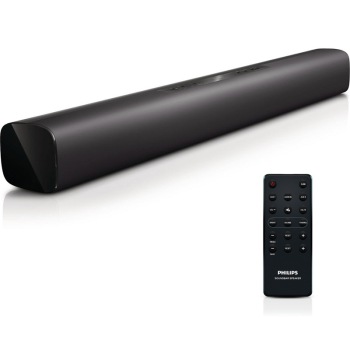 PHILIPS飞利浦 HTL1100/93超薄回音壁家庭影院 黑色