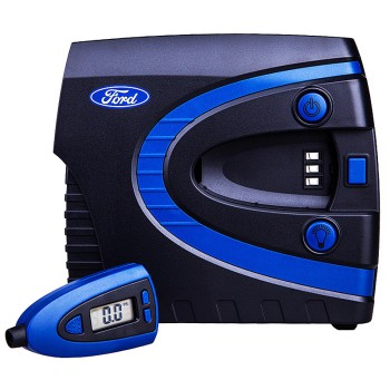 FORD福特 C40A车载充气泵 带可拆卸胎压计表