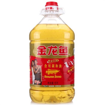 金龙鱼 黄金比例 食用调和油 5L