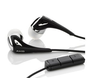 AKG爱科技 K350入耳式耳机CHROME