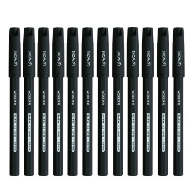 shuter树德 GP-1011中性笔 签字笔0.5MM 瑞士进口笔头 12支装