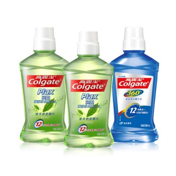 Colgate高露洁 超值漱口水套装3瓶
