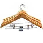 丽姿 高级实木套装衣架 6只装