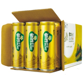 Snowbeer雪花啤酒 8度纯生500ml*12听 整箱装