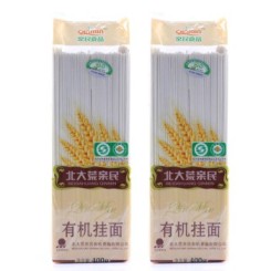 东北特产 北大荒亲民有机挂面400g*2包
