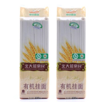 东北特产 北大荒亲民有机挂面400g*2包