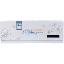 Galanz格兰仕 KFR-35GW/DLC45-130(2)1.5匹壁挂式智能宝家用冷暖空调 白色