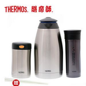 THERMOS 膳魔师 保温壶2L+保温杯500ML+焖烧罐500ML