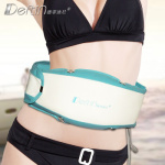 deftin德菲迪尼 减肥加热燃脂腰带 甩脂带 瘦腹按摩腰带 甩脂机 蓝色