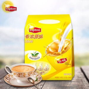 Lipton 立顿 经典速溶香浓原味奶茶粉 袋装15g*50条