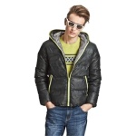 Meters/bonwe 美特斯邦威 男士时尚双面拉链羽绒服238134