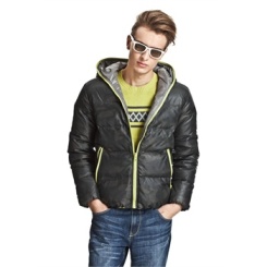 Meters/bonwe 美特斯邦威 男士时尚双面拉链羽绒服238134 