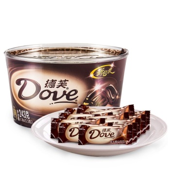 Dove 德芙 摩卡榛仁巧克力(碗装)243g