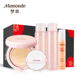 梦妆官方旗舰店 Mamonde梦妆光采裸透气垫BB霜礼盒