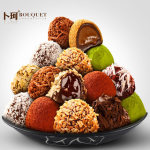 卜珂 进口料手工巧克力8口味黑松露408克礼盒装 超美味零食