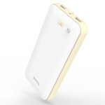 BenQ明基 聚合物移动电源EV1200双USB输出智能充电宝12000毫安+赠保温杯