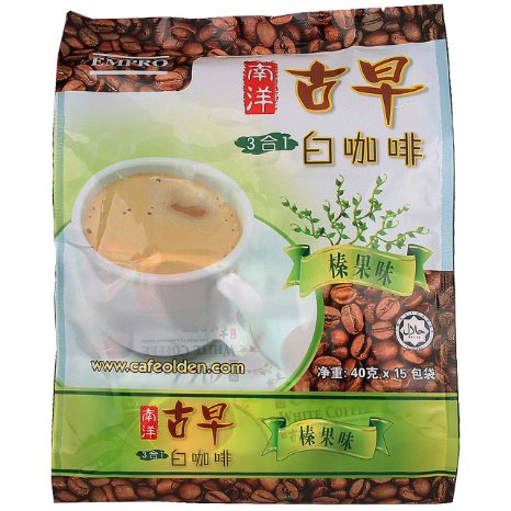 Cafe Olden 南洋古早榛果味白咖啡600g(40g*15袋)