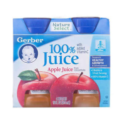 Gerber 嘉宝 苹果汁118ml*4