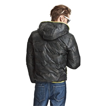 Meters/bonwe 美特斯邦威 男士时尚双面拉链羽绒服238134