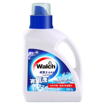 Walch威露士 清新香气洗衣液1kg*3瓶+卫新500g*3包