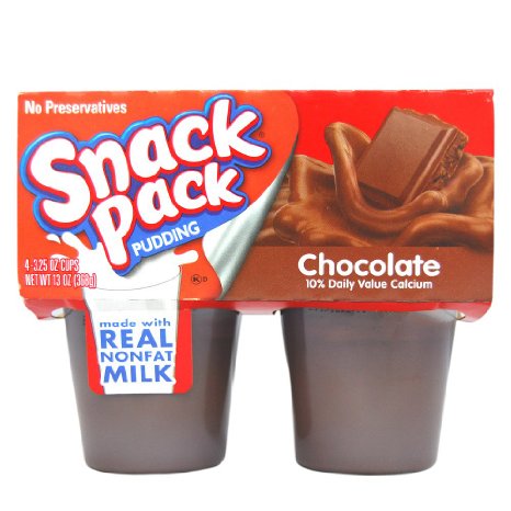 Hunt's汉斯 休闲装巧克力布丁368g 美国进口零食