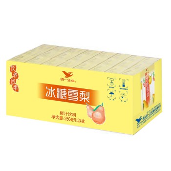统一 冰糖雪梨箱装 250ml*24盒