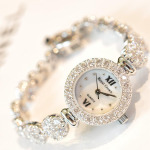 奢华时尚小表盘 锆石手链表