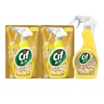 Cif晶杰 厨房强效清洁剂套装(清雅恬姜)500g+400g*2