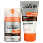 LOREAL欧莱雅 男士劲能品牌套装(醒肤露50ml+深层净化洁面膏50ml)