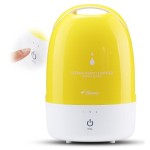 Deerma德尔玛 DEM-F480活性炭净化型空气加湿器 3.5L大容量 嫩黄色