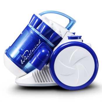 Deerma德尔玛 DX198E无耗材迷你旋风吸尘器(蓝色)