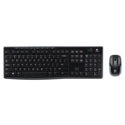 Logitech罗技 MK270 无线光电键鼠套装(K270键盘+M185鼠标+nano接收器+电池)