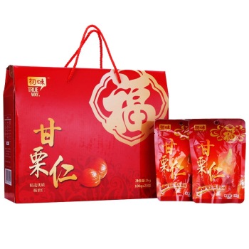 初味 板栗栗子仁 精品礼盒装100g*20袋